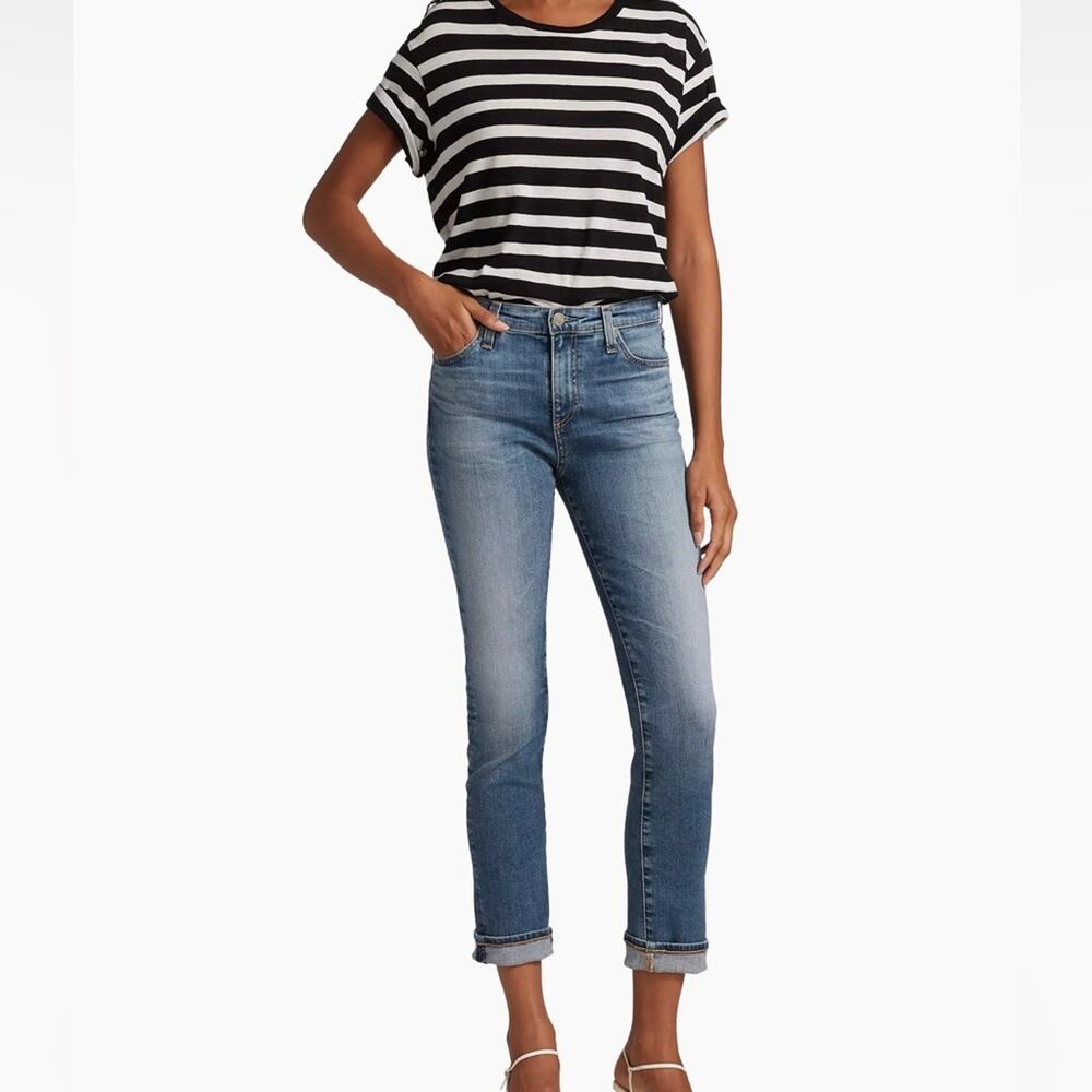 AG Mari High Rise Straight in size 28